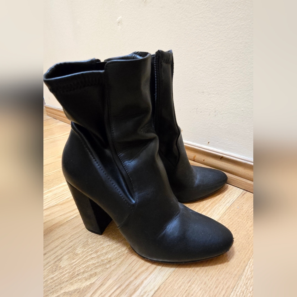 Aldo Block Heel Ankle Boots